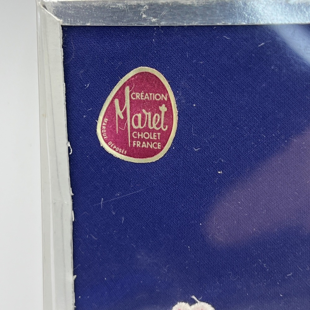 Vintage Creation Maret‎ Cholet France Handkerchief  Pur Coton - Picture 3 of 5